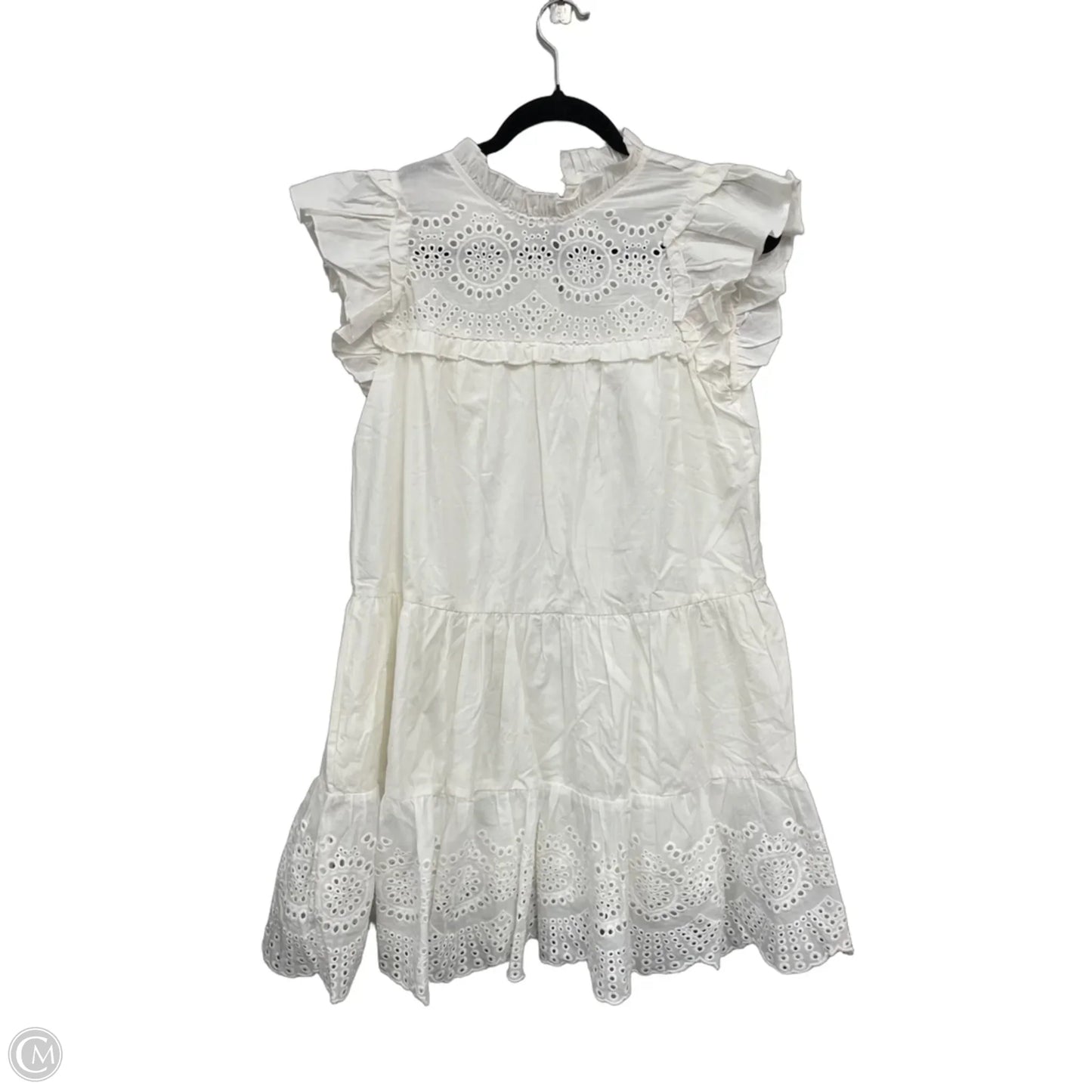 Dress Casual Short By Clothes Mentor In White, Size: Xs