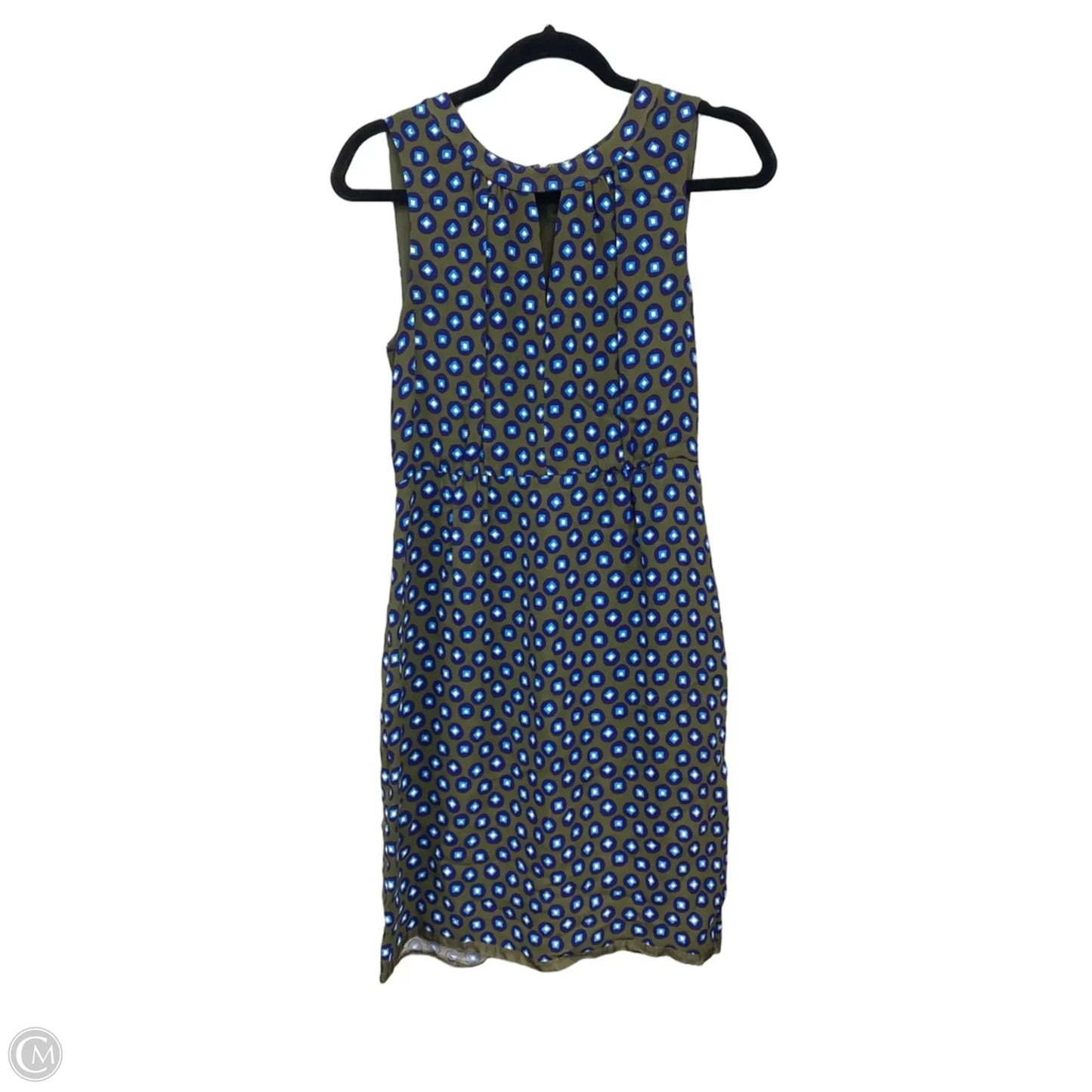 Dress Casual Short By J. Crew In Blue & Green, Size: 2