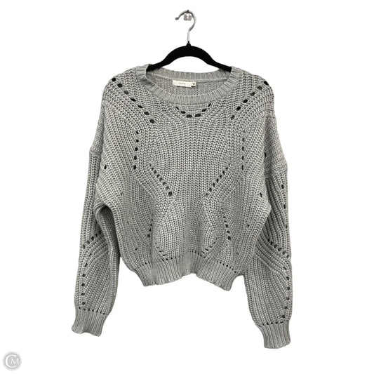 Sweater By Lush In Grey, Size: S