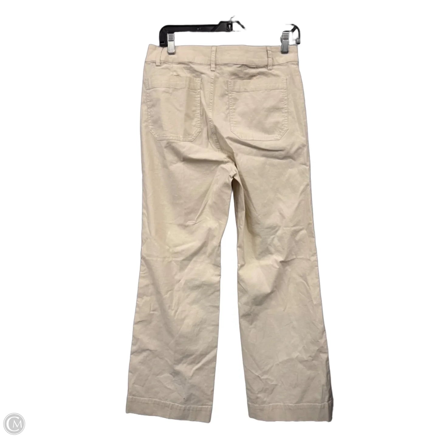 Pants Wide Leg By J. Crew In Cream, Size: 8