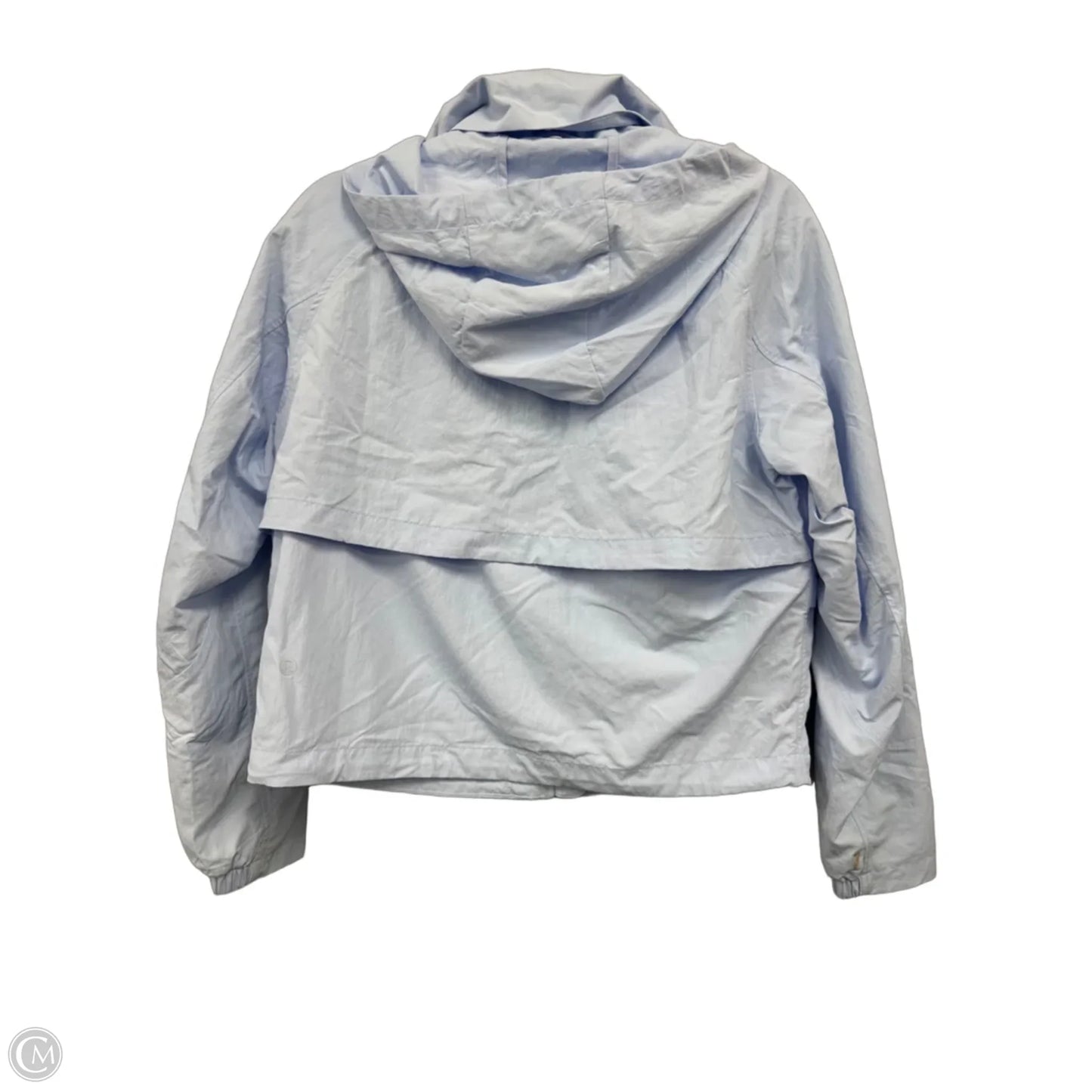 Athletic Jacket By Lululemon In Blue, Size: 4