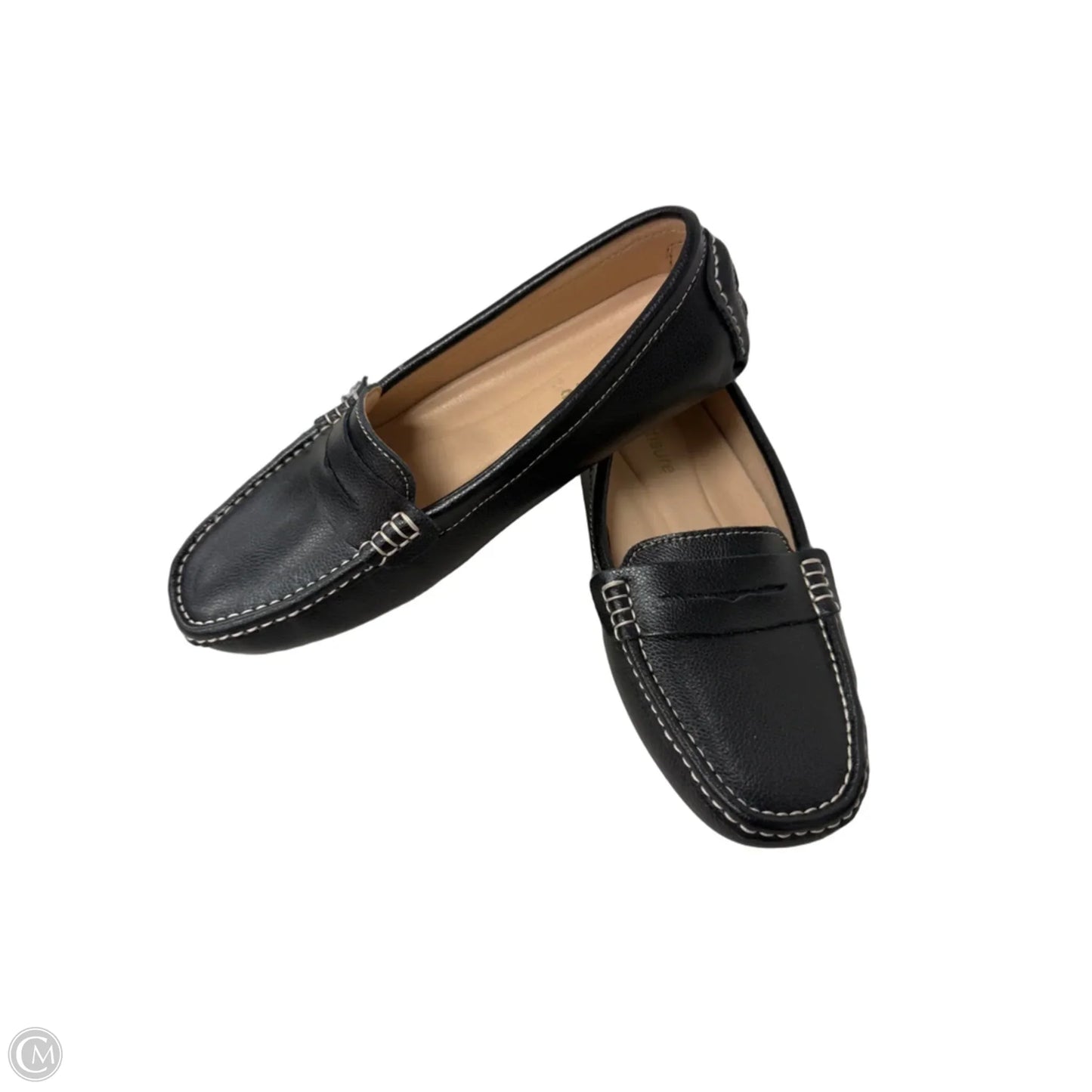 Shoes Flats By Clothes Mentor In Black, Size: 10