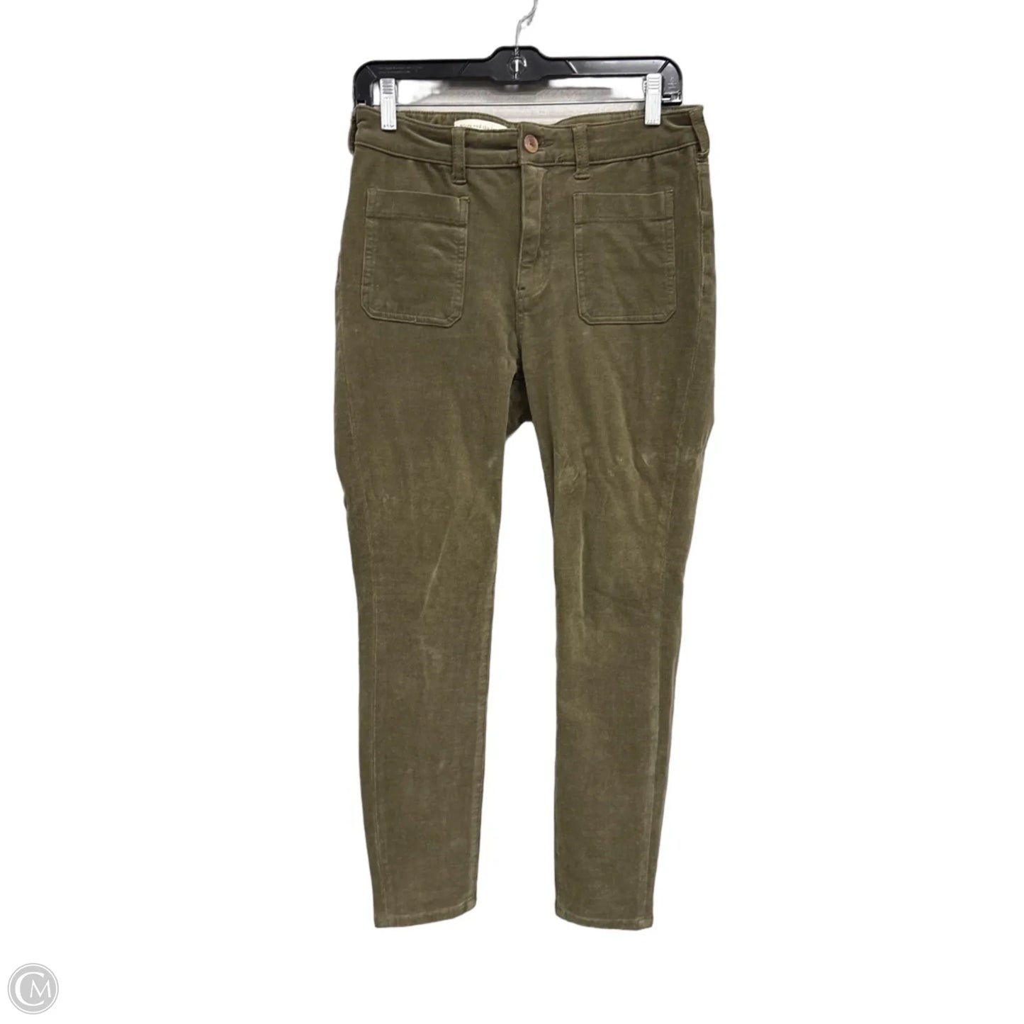 Pants Corduroy By Pilcro In Green, Size: 4