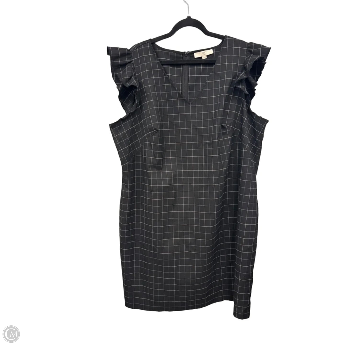 Dress Casual Short By Loft In Black & White, Size: 24
