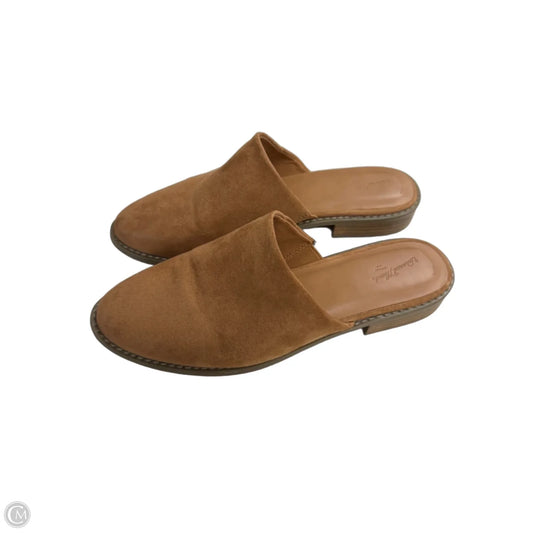 Shoes Heels Block By Universal Thread In Brown, Size: 9