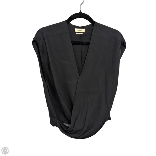 Blouse Sleeveless By L Agence In Black, Size: M