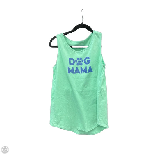 Top Sleeveless Basic By Life Is Good In Blue & Green, Size: L