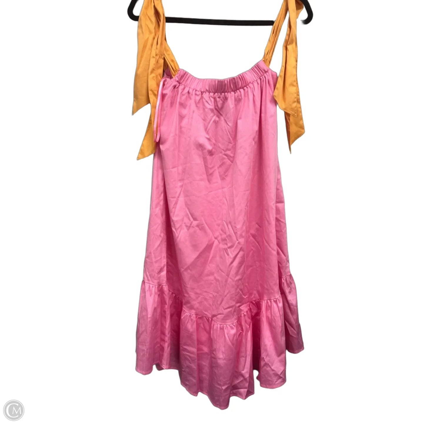 Dress Casual Short By Antonio Melani In Orange & Pink, Size: 0