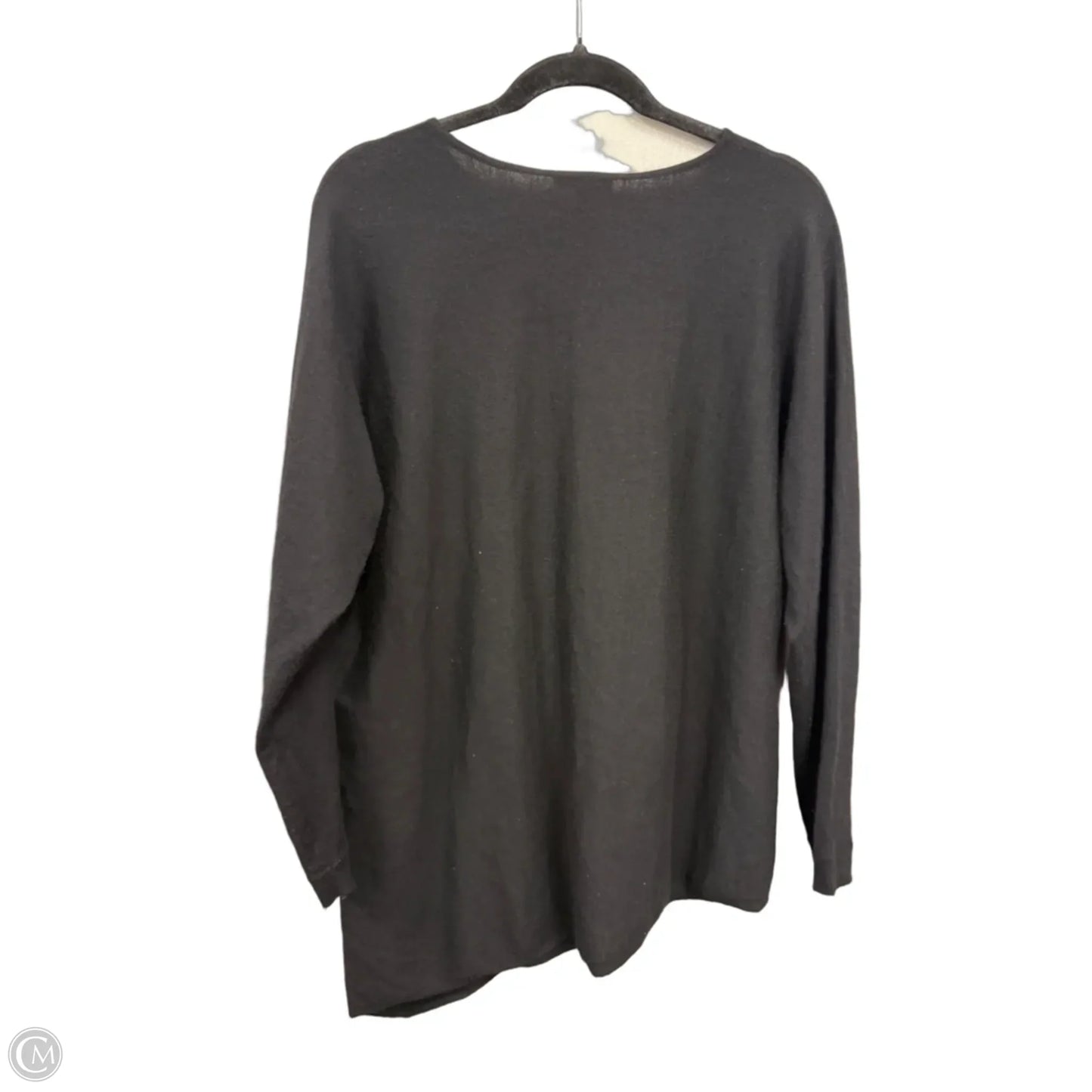 Sweater Cashmere By Eileen Fisher In Black, Size: M
