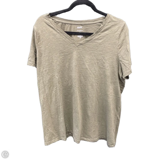 Top Short Sleeve Basic By Sonoma In Green, Size: 1