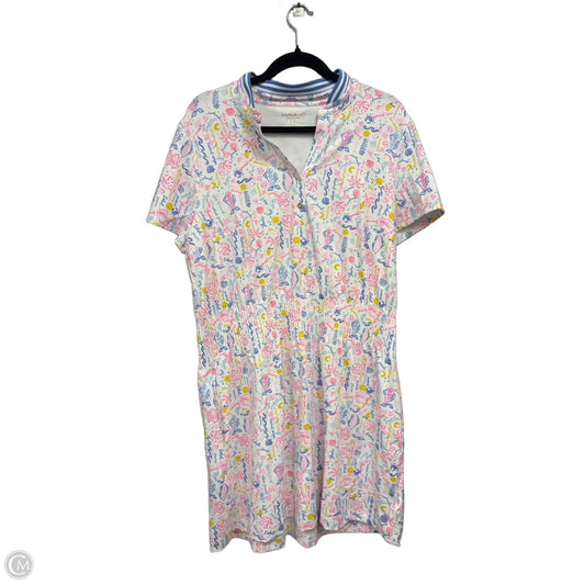 Apparel Tag Designer By Lilly Pulitzer In Blue & Pink, Size: Xxl