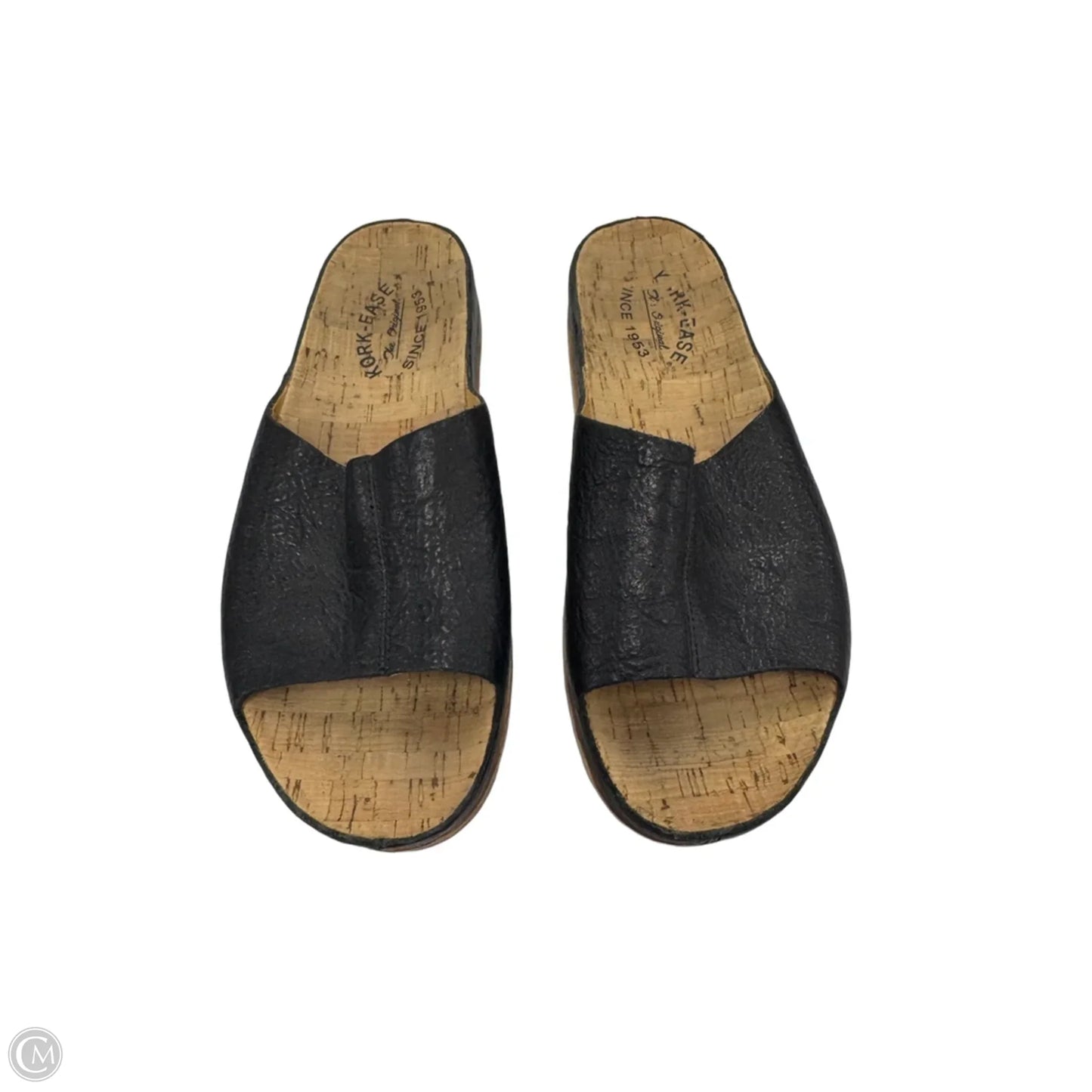 Sandals Flats By Kork Ease In Black, Size: 9