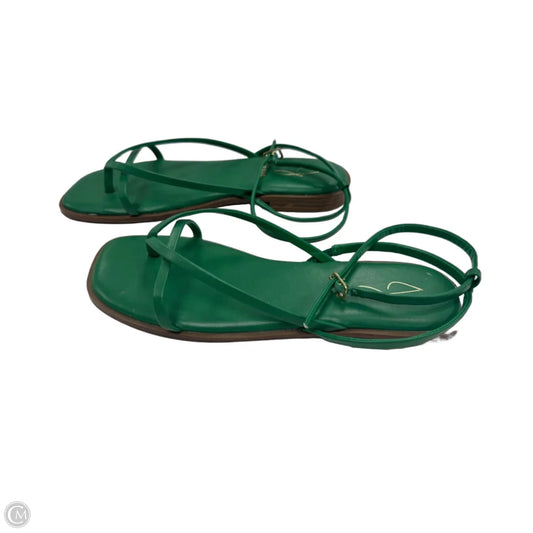 Sandals Flats By Joie In Green, Size: 9