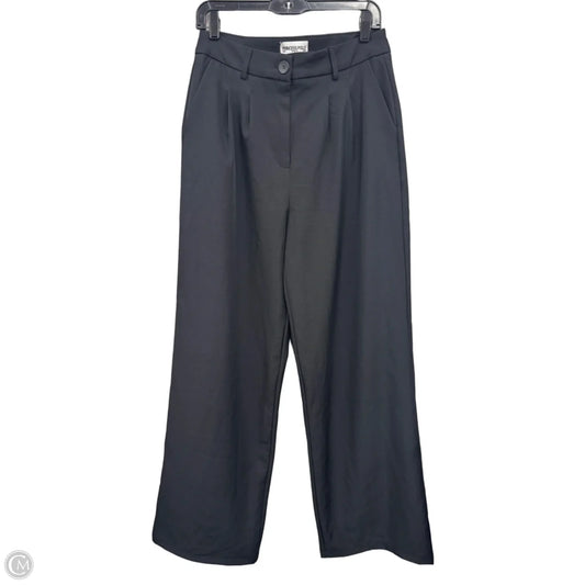 Pants Wide Leg By Princess Polly In Black, Size: 8