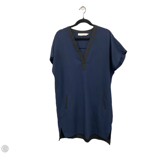 Dress Casual Short By Astr The Label In Black & Blue, Size: L