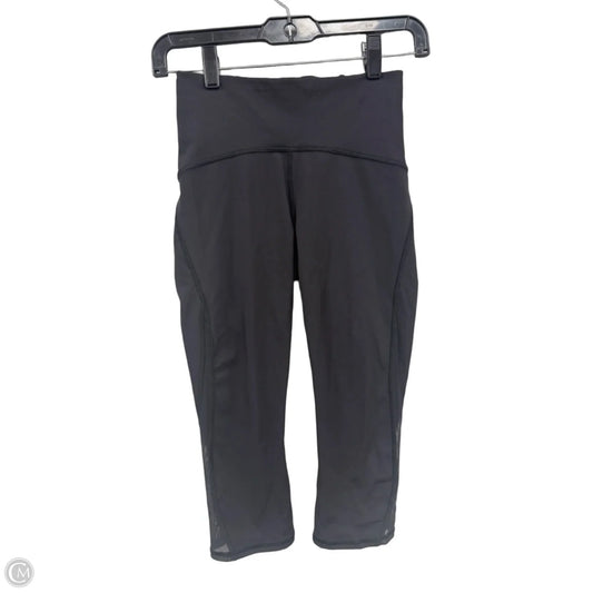 Athletic Leggings Capris By Lululemon In Black, Size: 4