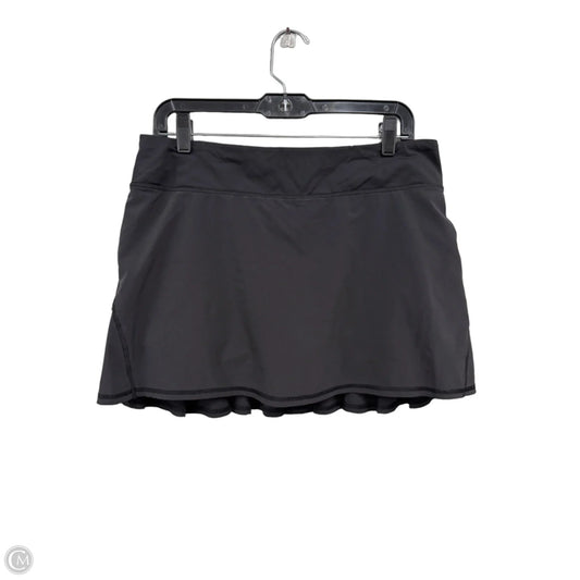 Athletic Skirt By Lululemon In Black, Size: 10