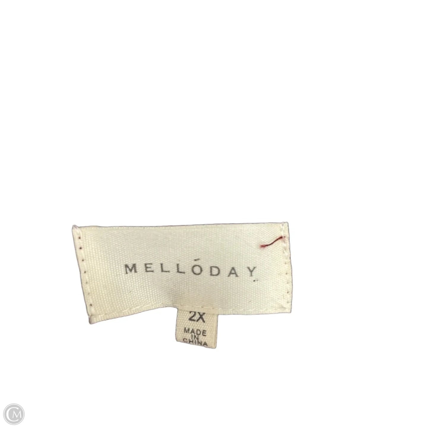 Blazer By Melloday In Black & Red, Size: 2x
