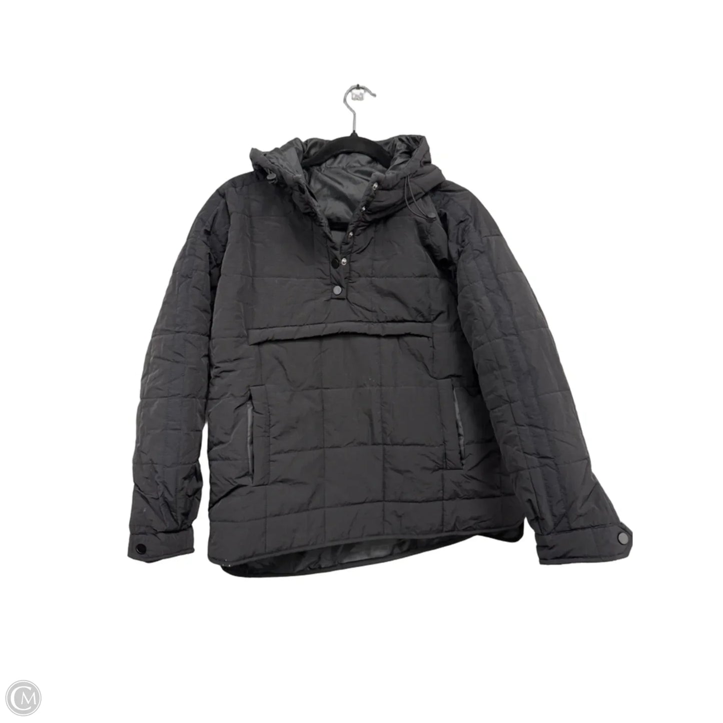 Jacket Puffer & Quilted By Clothes Mentor In Black, Size: S