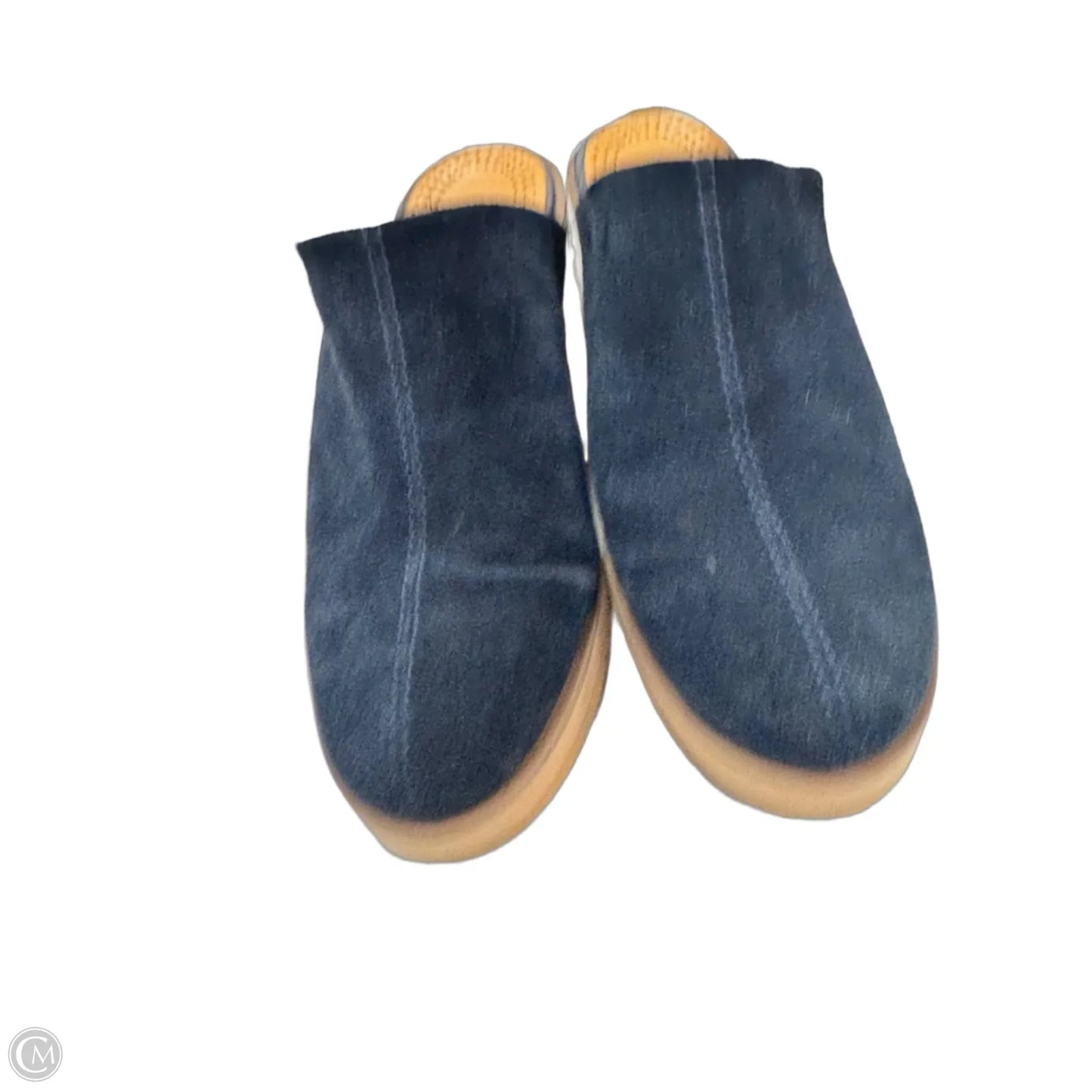 Shoes Heels Wedge By Not Your Daughters Jeans In Navy, Size: 8