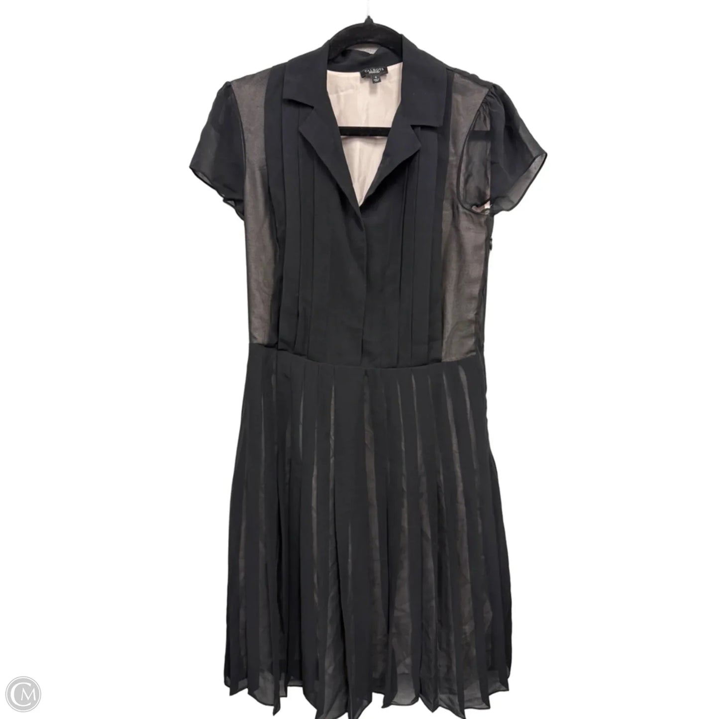 Dress Casual Midi By Talbots In Black, Size: 6