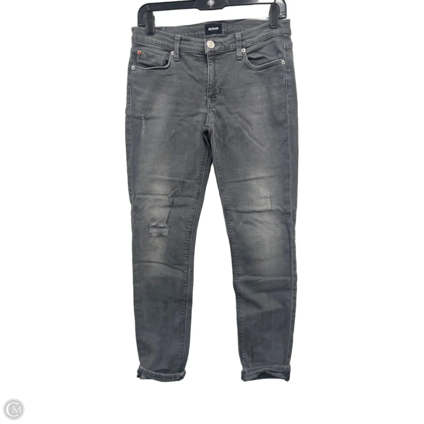 Jeans Straight By Hudson In Grey, Size: 6