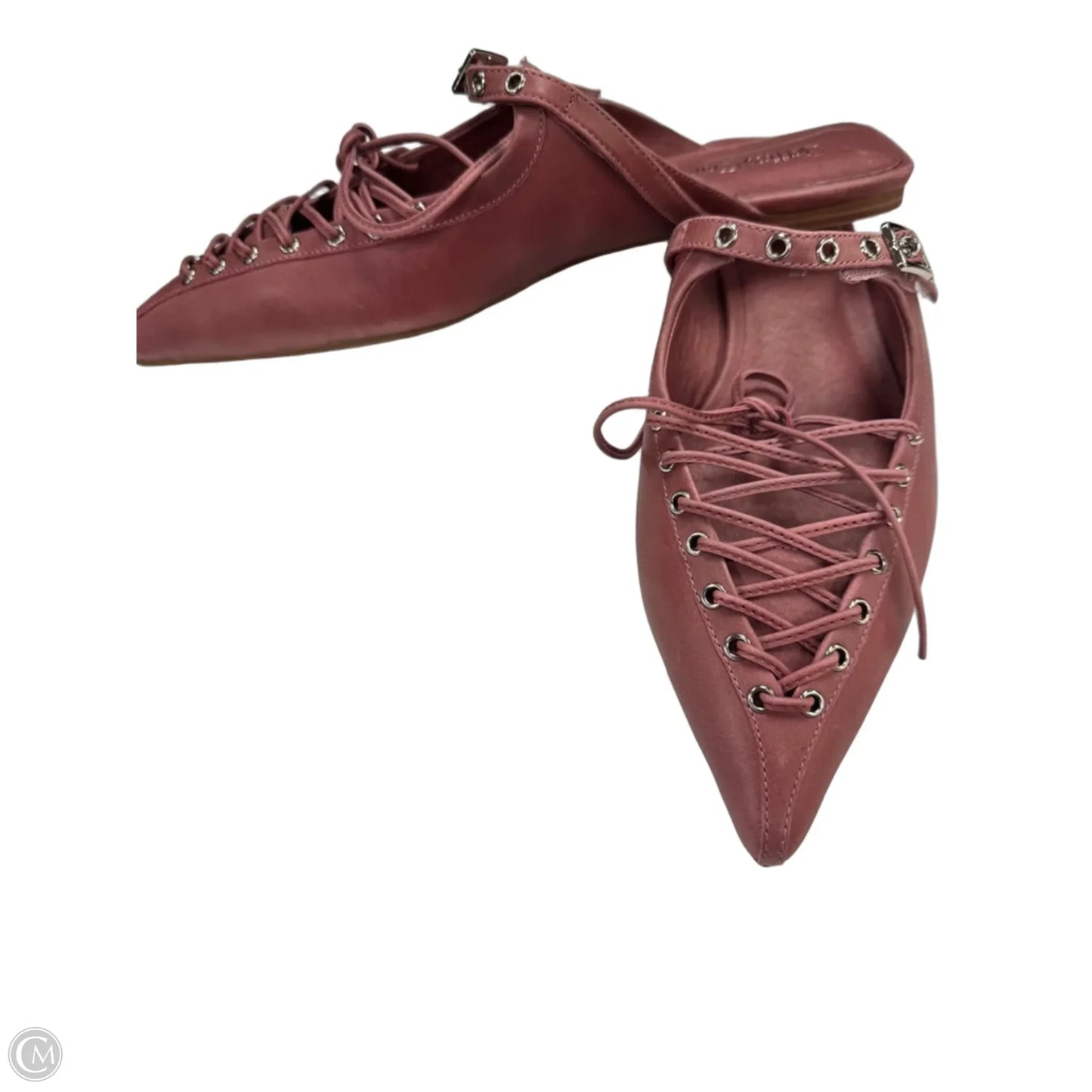 Shoes Flats By Jeffrey Campbell In Mauve, Size: 8.5