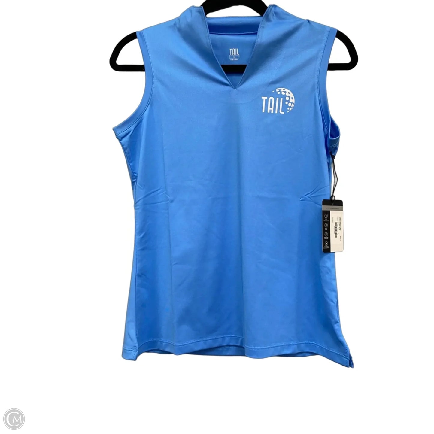 Athletic Tank Top By Tail In Blue, Size: S