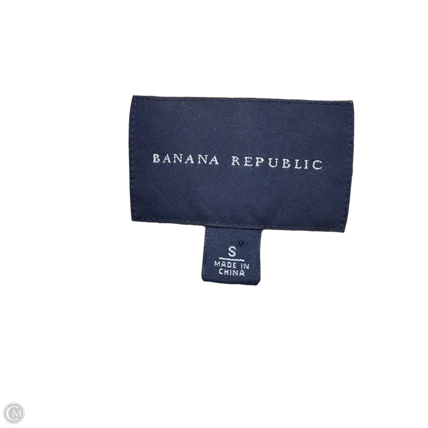 Blazer By Banana Republic In Blue & Tan, Size: S