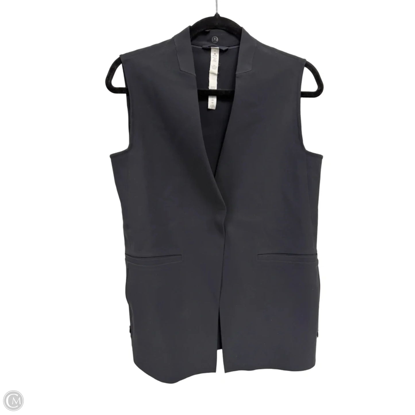 Vest Faux Fur & Sherpa By Lululemon In Black, Size: 8