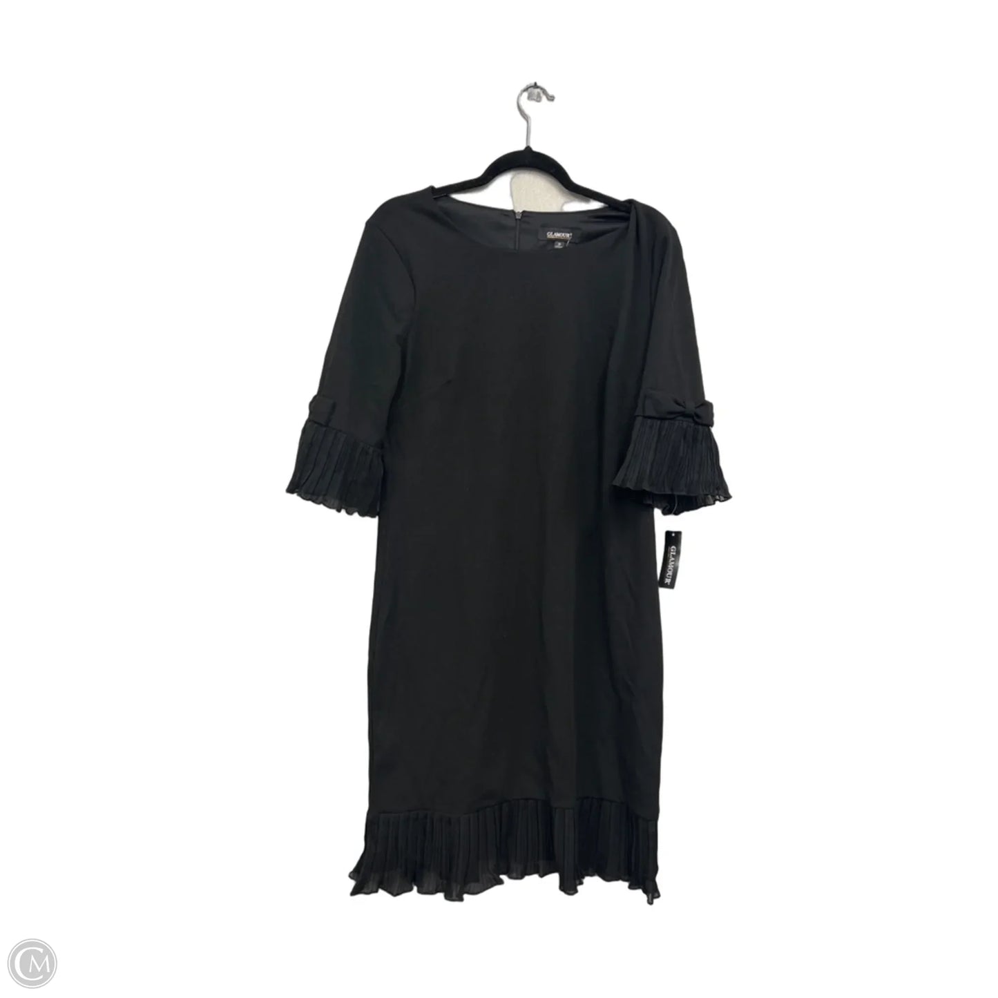 Dress Casual Short By Glamour In Black, Size: 10
