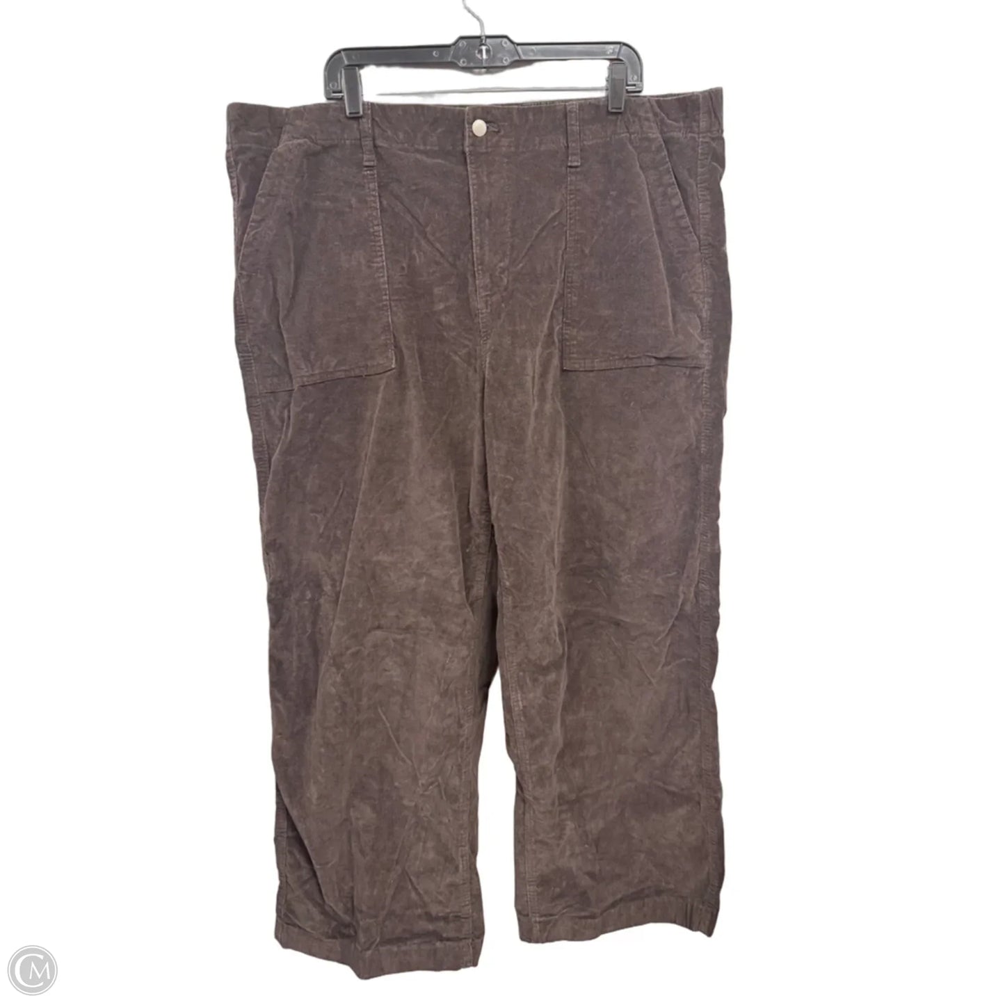 Pants Corduroy By Sonoma In Brown, Size: 2x