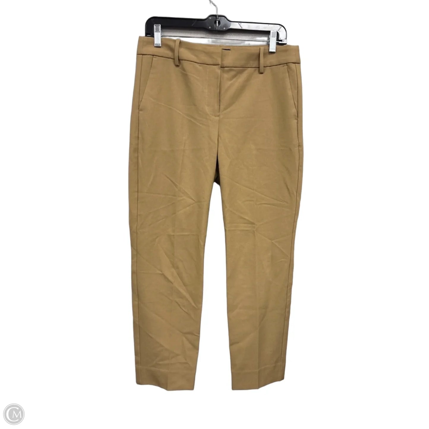 Pants Cropped By J. Crew In Tan, Size: 10p
