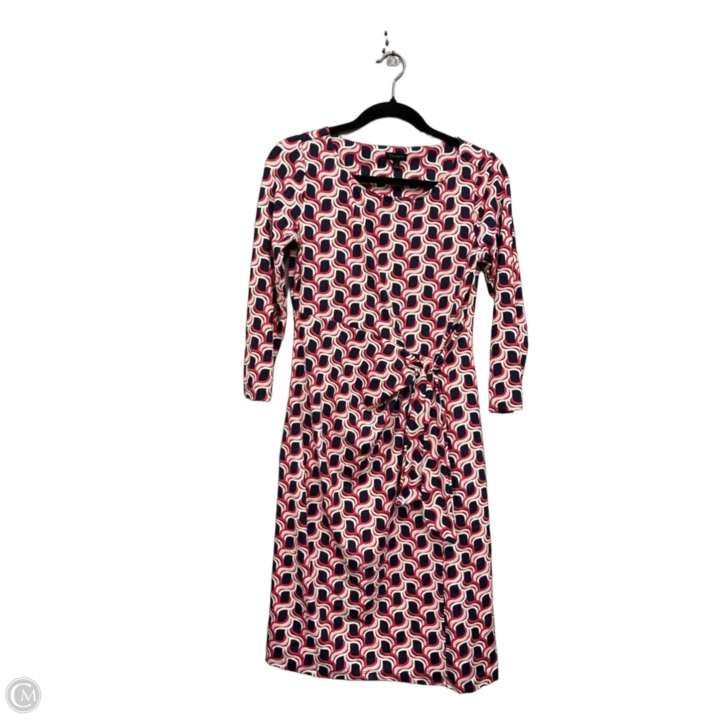 Dress Casual Short By Talbots In Blue & Pink, Size: S