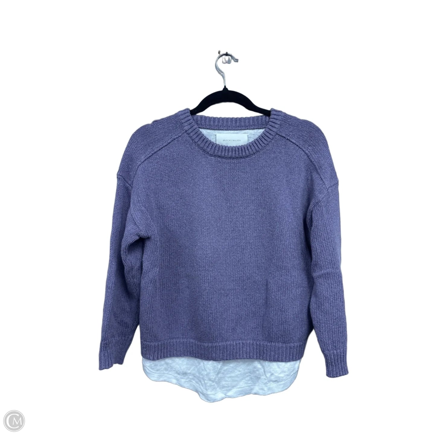 Sweater By Brochu Walker In Purple, Size: Xs