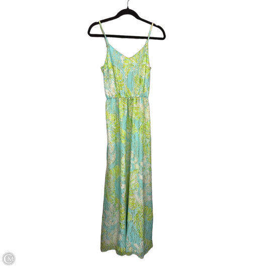 Dress Designer By Lilly Pulitzer In Blue & Green, Size: Xs