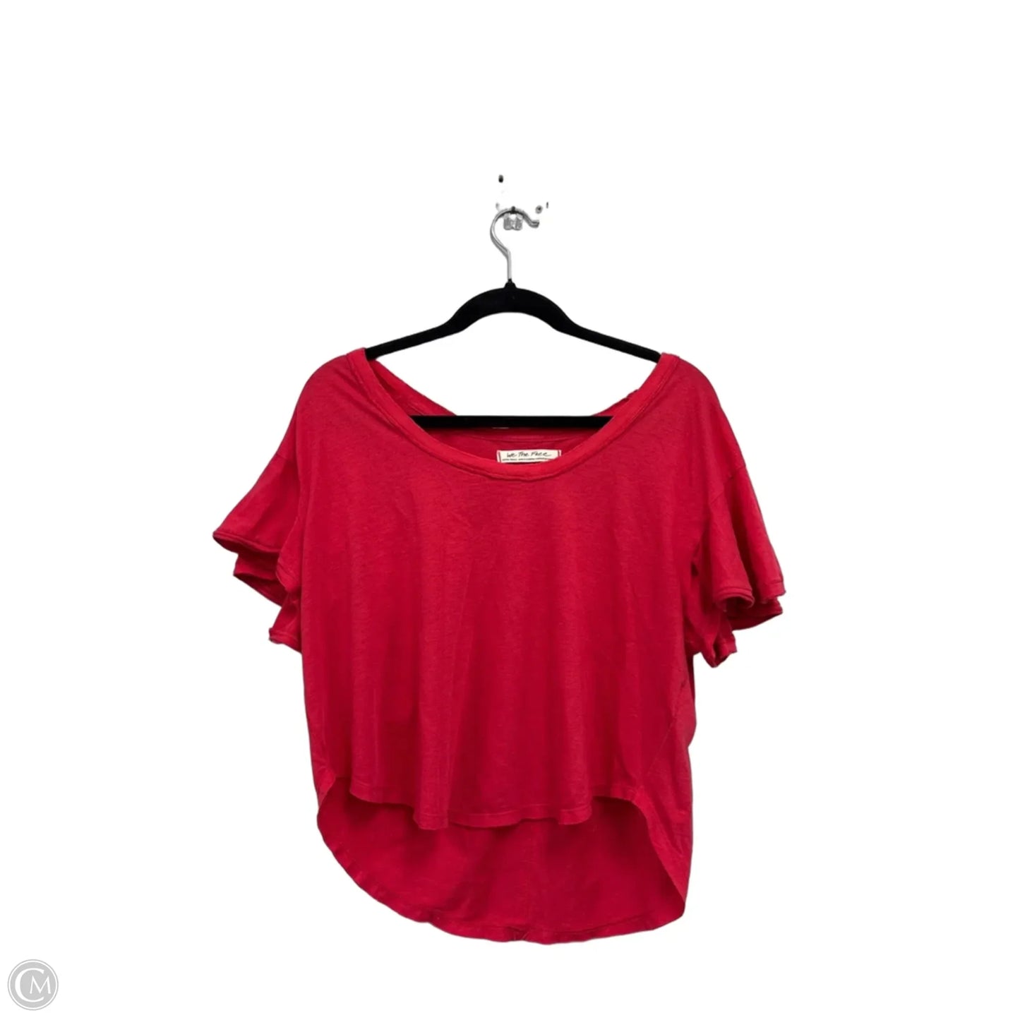 Top Short Sleeve By We The Free In Red, Size: Xs