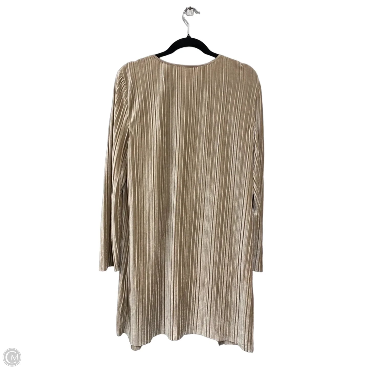 Cardigan By Chicos In Tan, Size: L