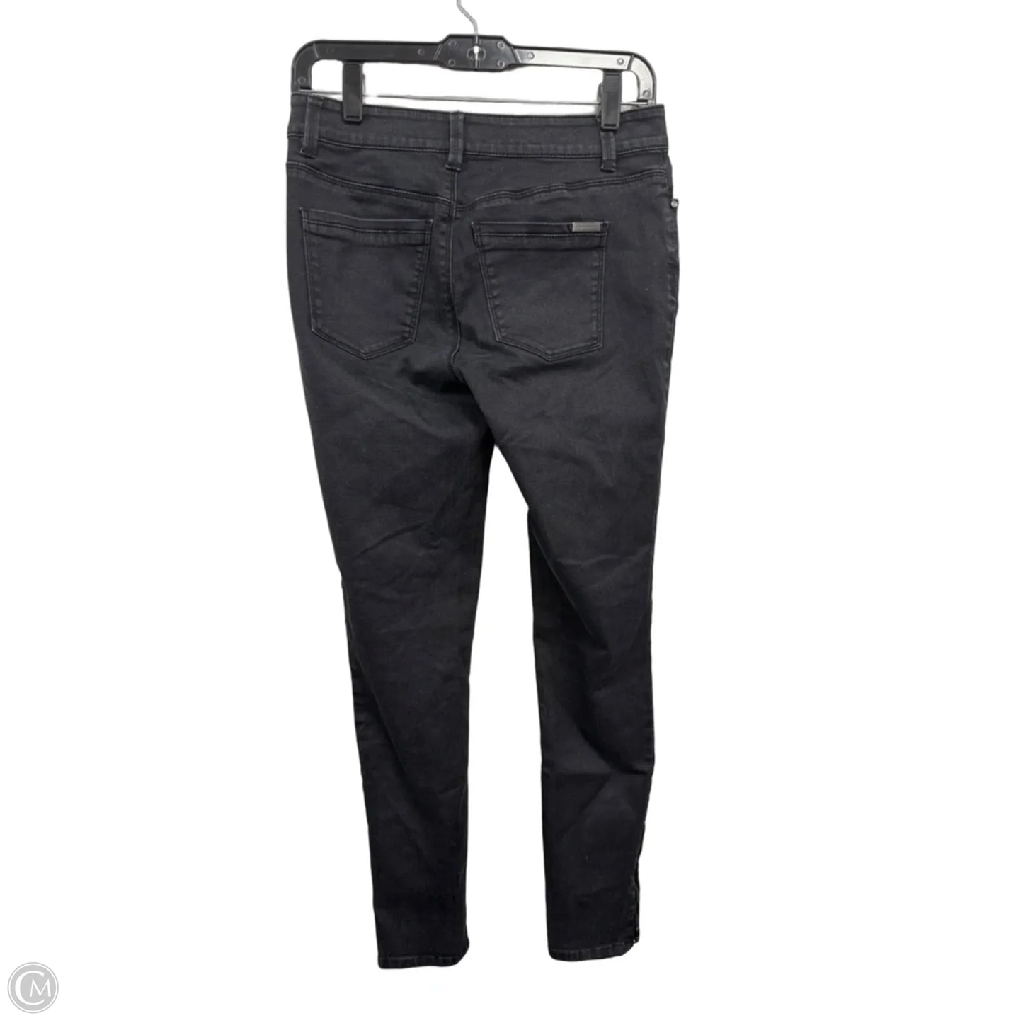 Jeans Skinny By White House Black Market In Black Denim, Size: 4