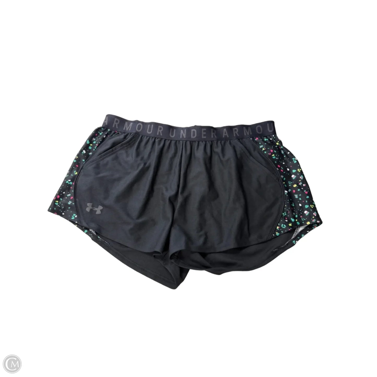 Athletic Shorts By Under Armour In Black, Size: Xl