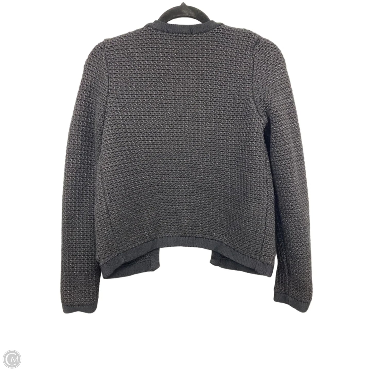 Sweater Cardigan By Ann Taylor In Black, Size: Xs