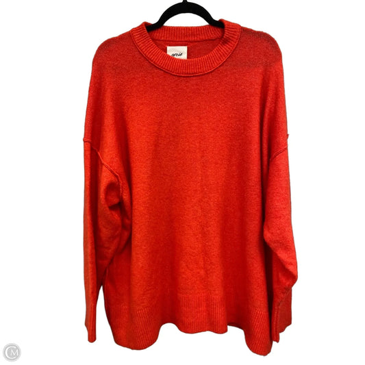 Sweater By Aerie In Orange, Size: Xl