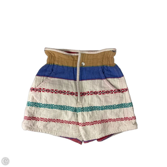 Shorts Designer By Isabel Marant In Cream & Tan, Size: Xs