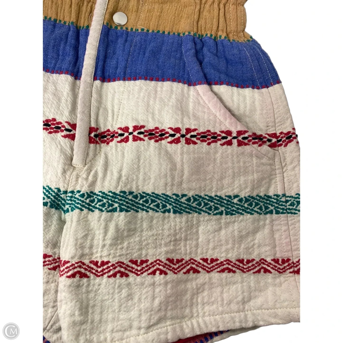 Shorts Designer By Isabel Marant In Cream & Tan, Size: Xs