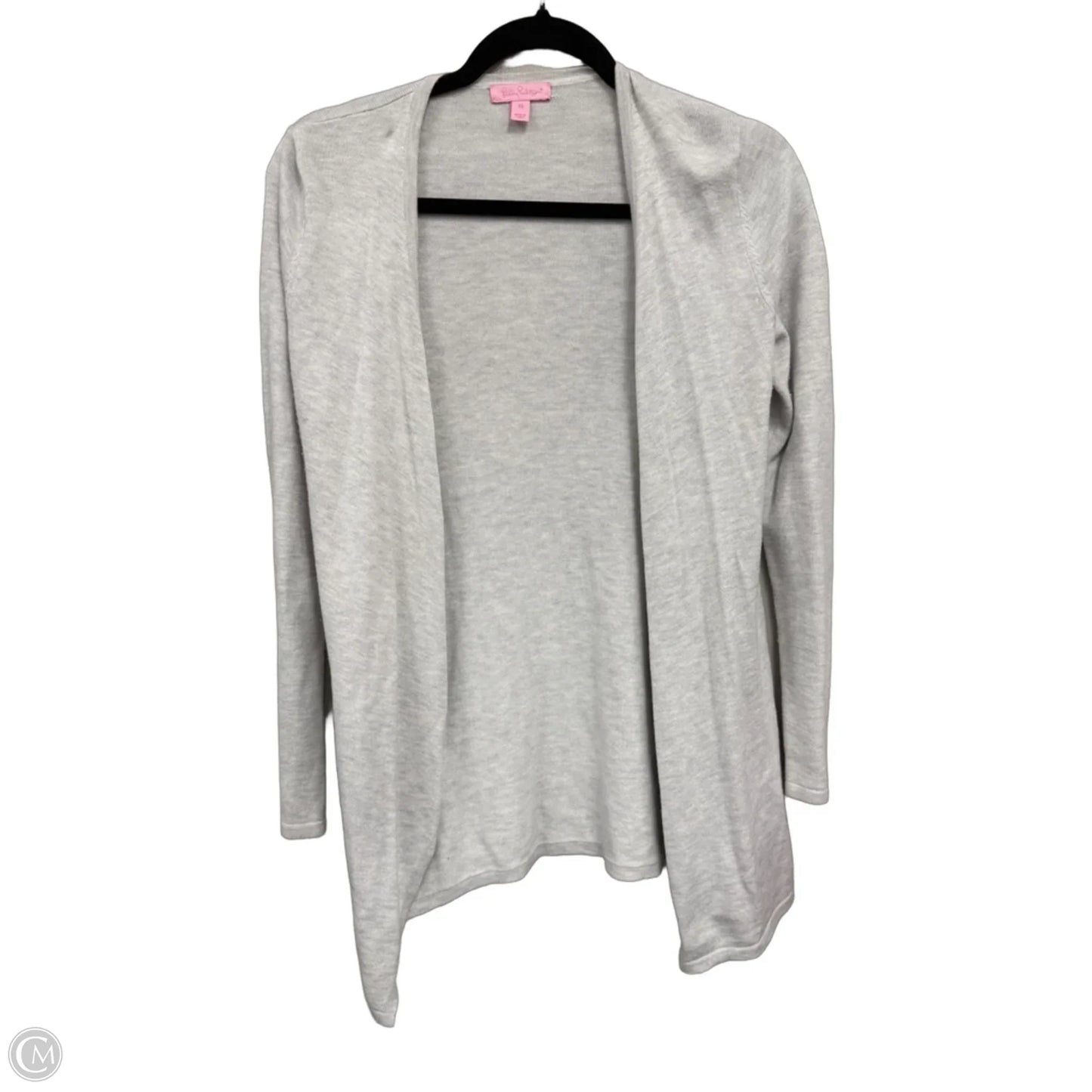 Sweater Cardigan Designer By Lilly Pulitzer In Grey, Size: Xs