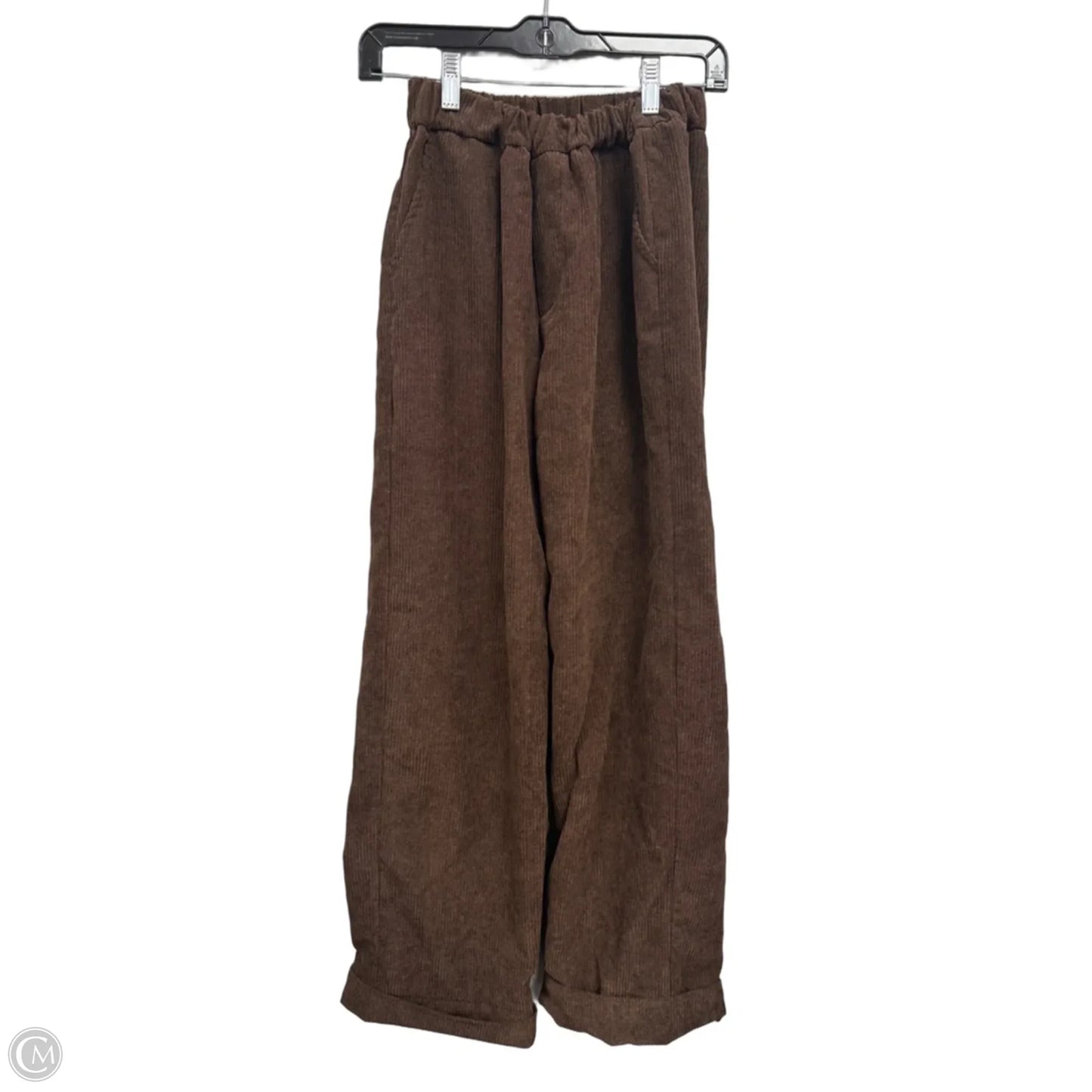 Pants Corduroy By Dazy In Brown, Size: S