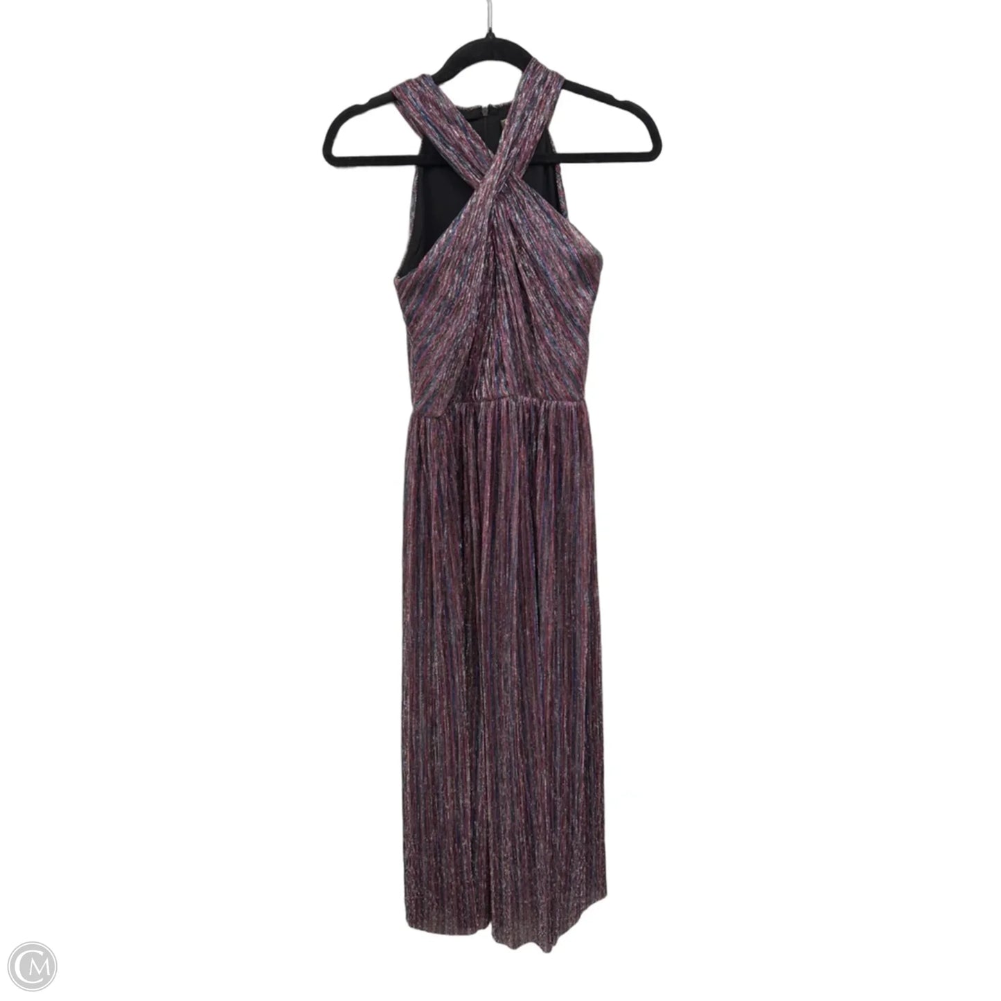 Dress Casual Maxi By Taylor In Pink & Silver, Size: 8