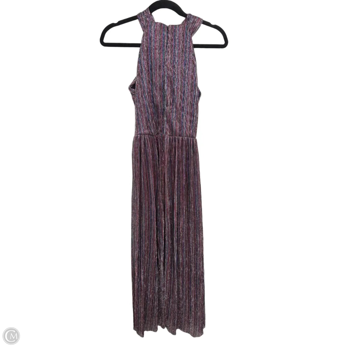 Dress Casual Maxi By Taylor In Pink & Silver, Size: 8