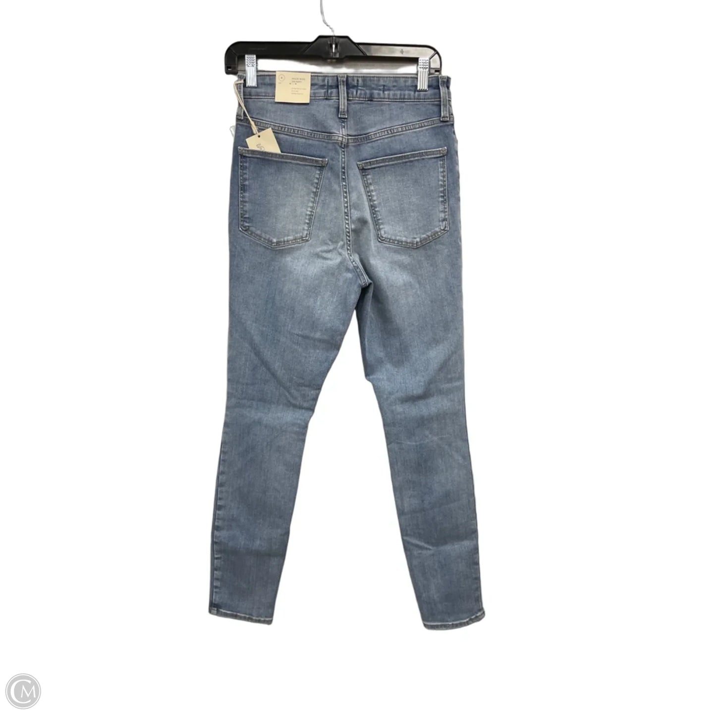 Jeans Skinny By Universal Thread In Blue Denim, Size: 8
