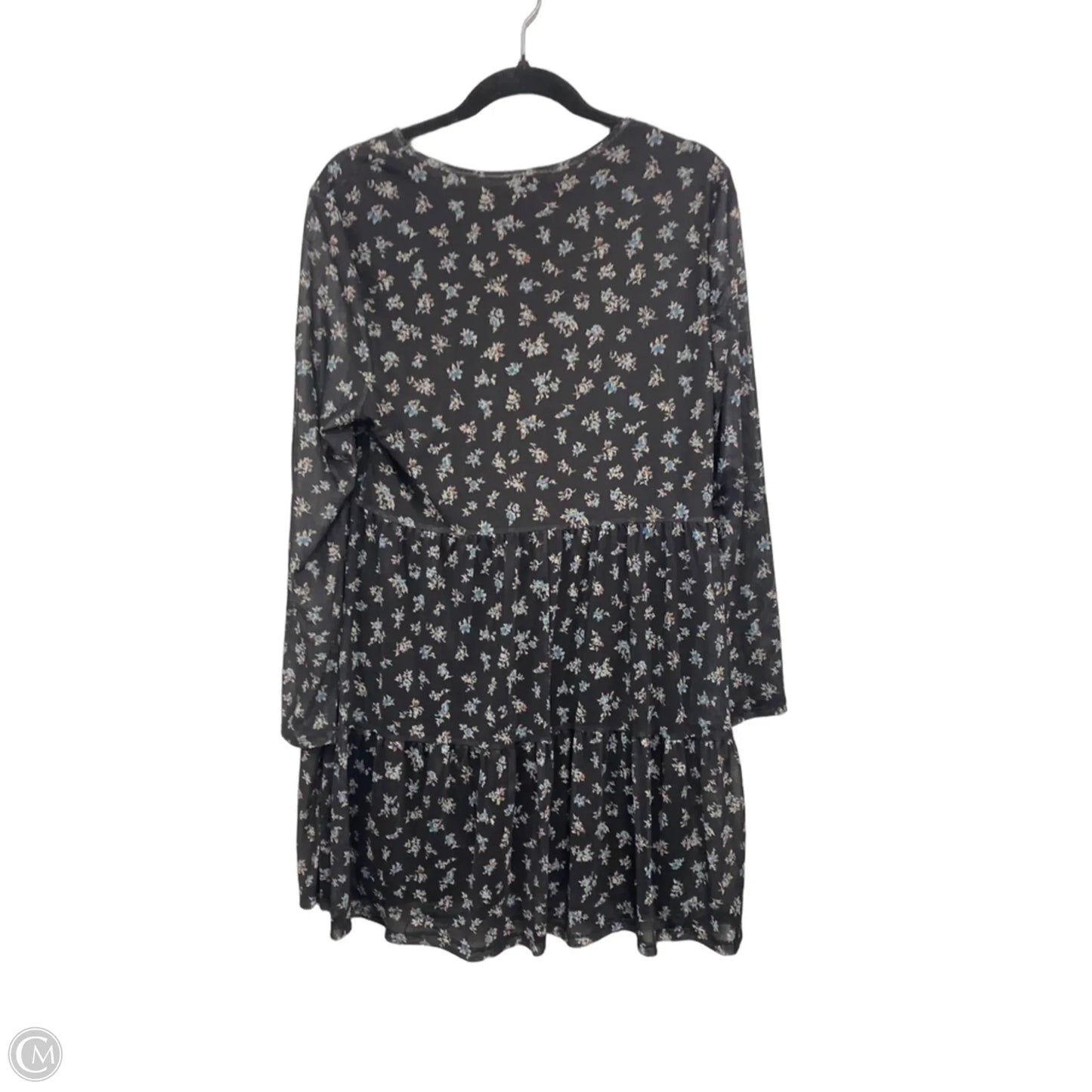 Dress Casual Short By Love Fire In Black & Cream, Size: 0x
